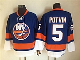 Islanders 5 Denis Potvin Blue CCM Throwback Jersey,baseball caps,new era cap wholesale,wholesale hats